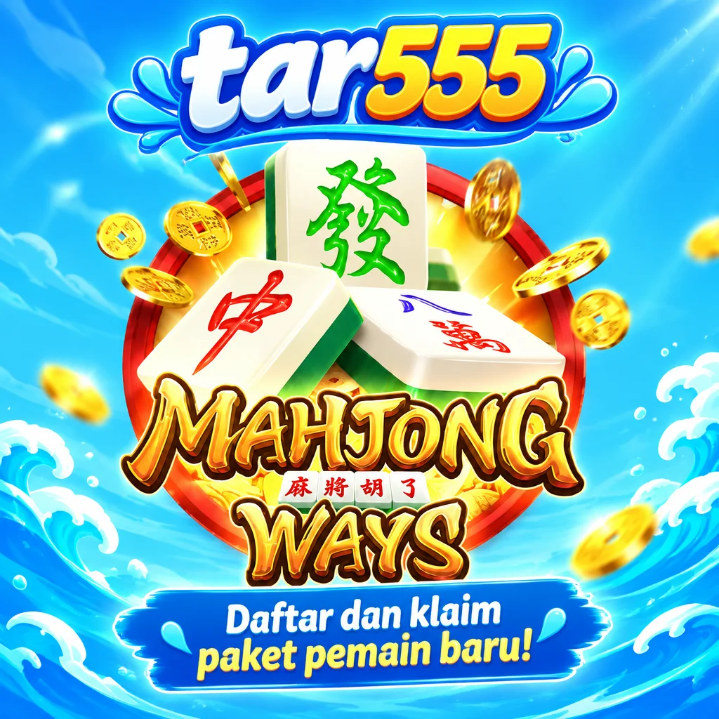 tar555 · Mahjong Ways · Tampilan permainan